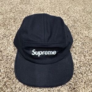 Men’s Supreme Bonded Mesh Camp Cap~Black